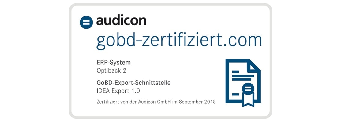 Erste Bäckereisoftware mit GoBD-konformer Exportschnittstelle